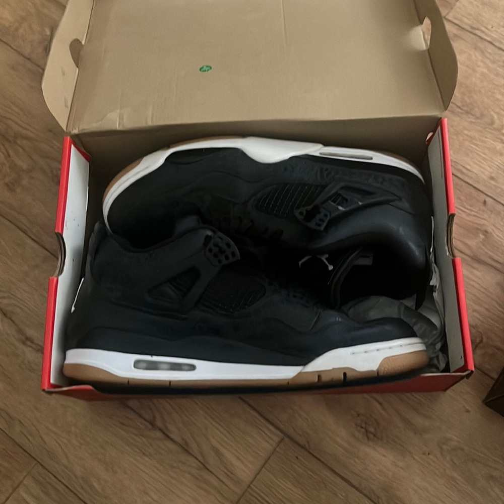 Jordan 4 laser black - Picture 1 of 6